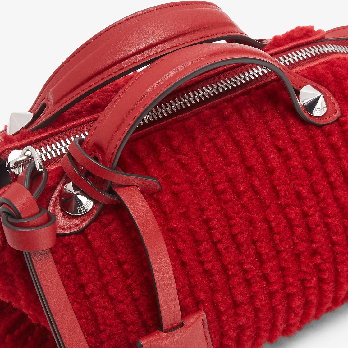 By The Way Soft Mini Fur Red - Image 7/7