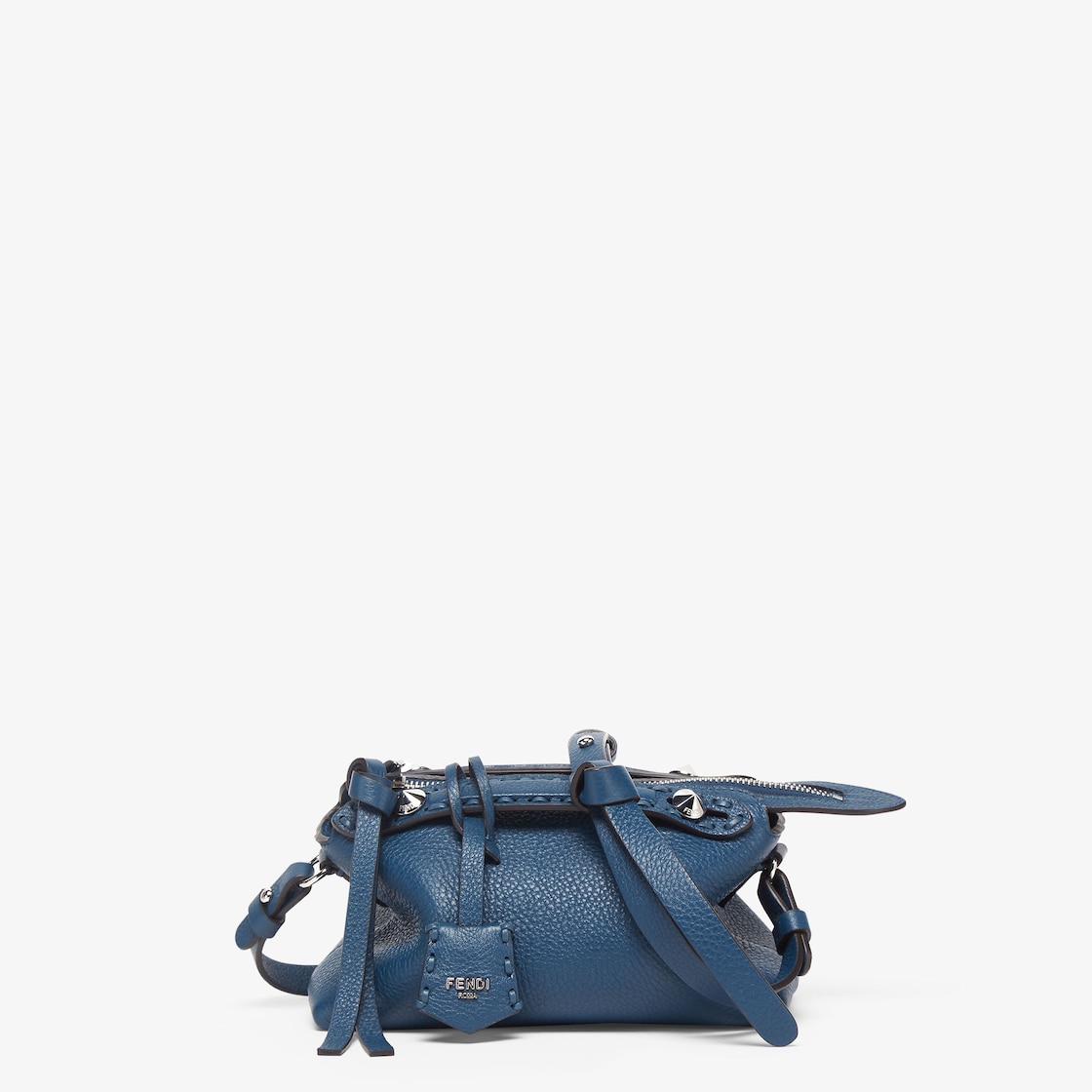 By The Way Selleria Mini Cuoio Romano leather Blue - Image 2/7