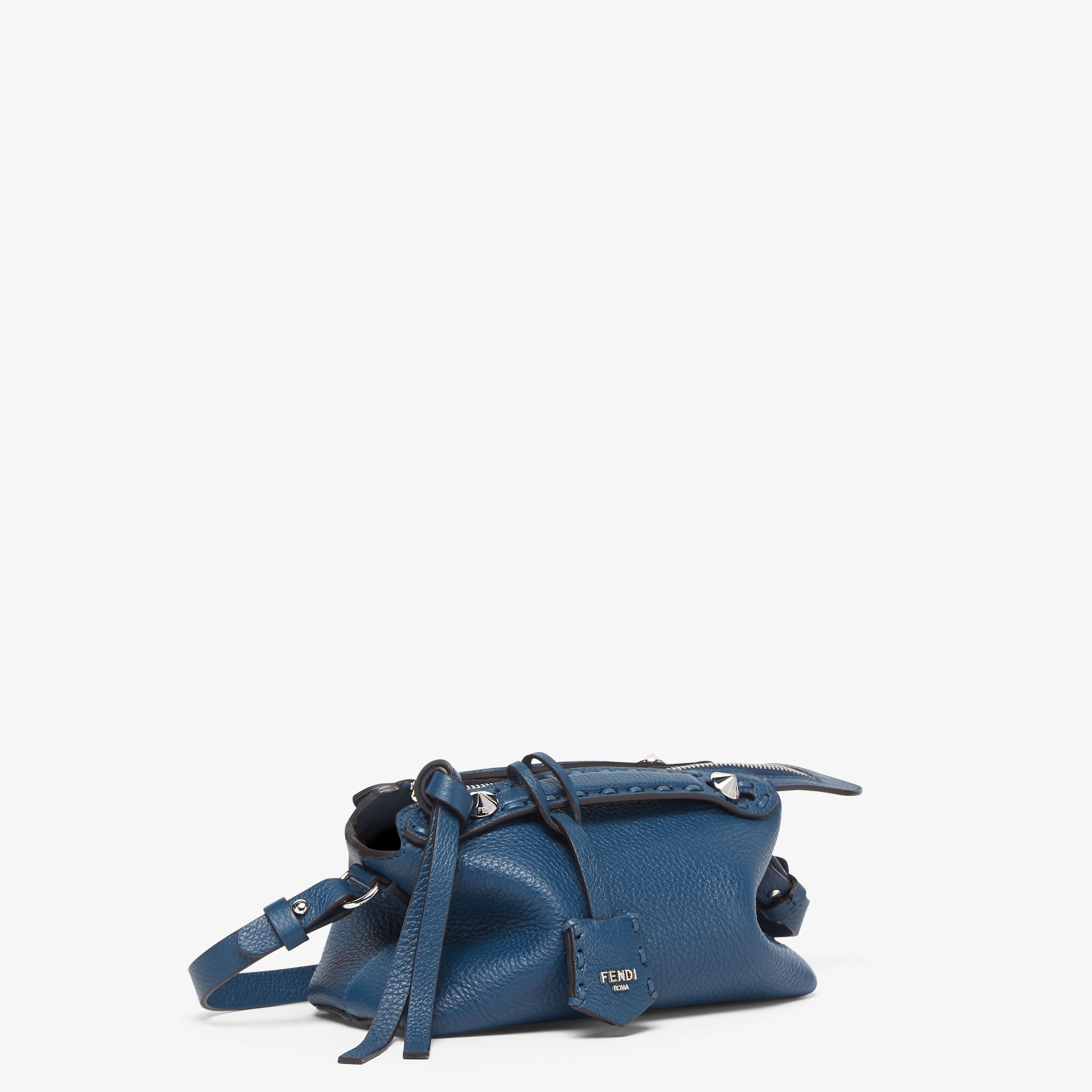 By The Way Selleria Mini Cuoio Romano leather Blue | Fendi By The Way Selleria Mini Cuoio Romano leather Blue | Fendi