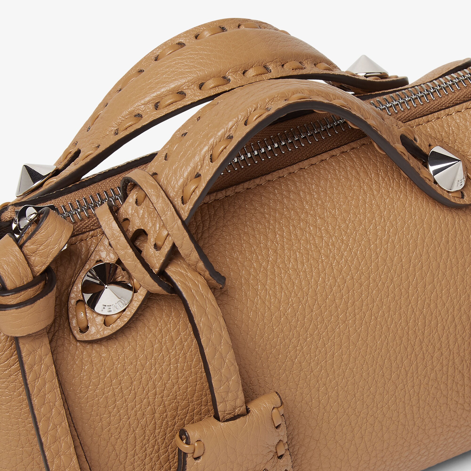 By The Way Selleria Mini Cuoio Romano leather Beige | Fendi