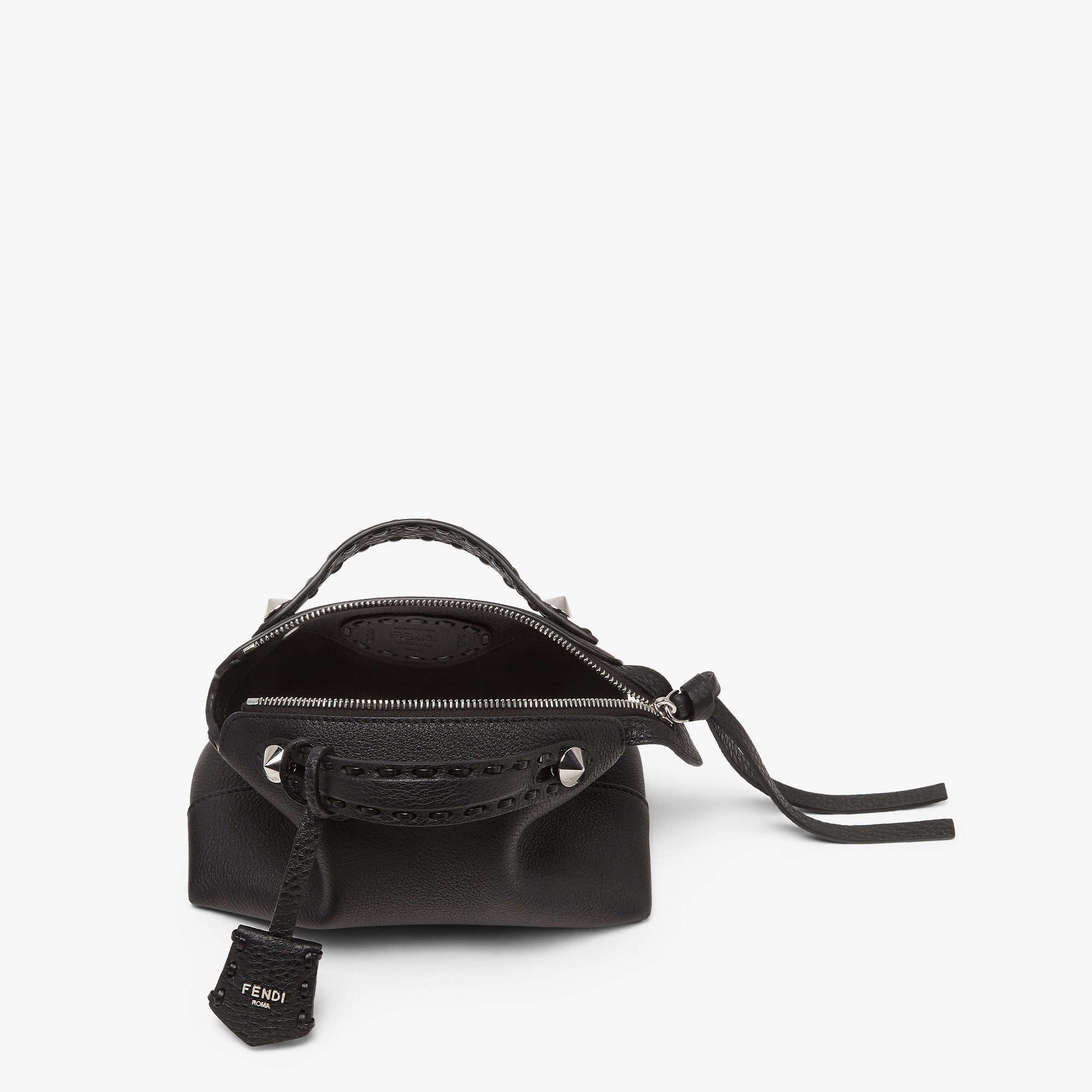 By The Way Selleria Mini Cuoio Romano leather Black | Fendi