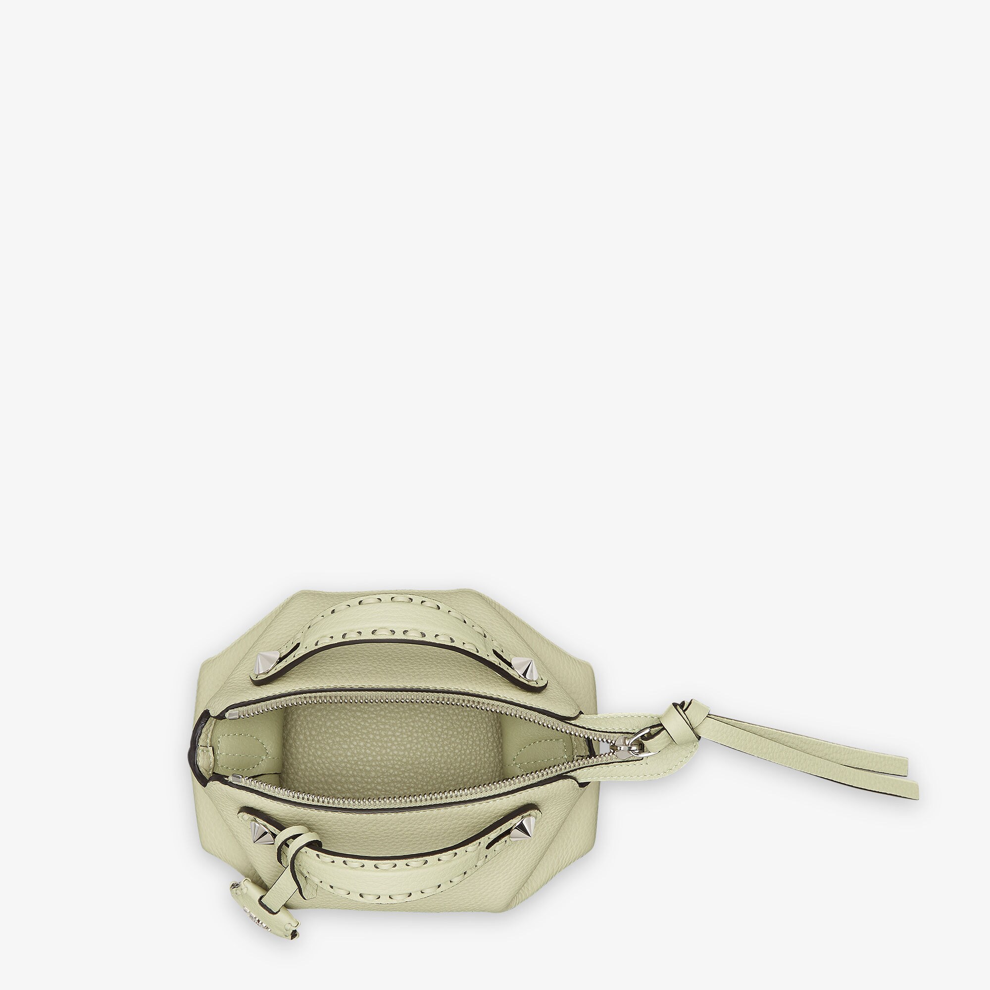 ハンドバッグ FENDI PASTEL GREEN LEATHER MEDIUM BY THE WAY HANDBAG ハンドバッグ FENDI PASTEL GREEN LEATHER MEDIUM BY THE WAY