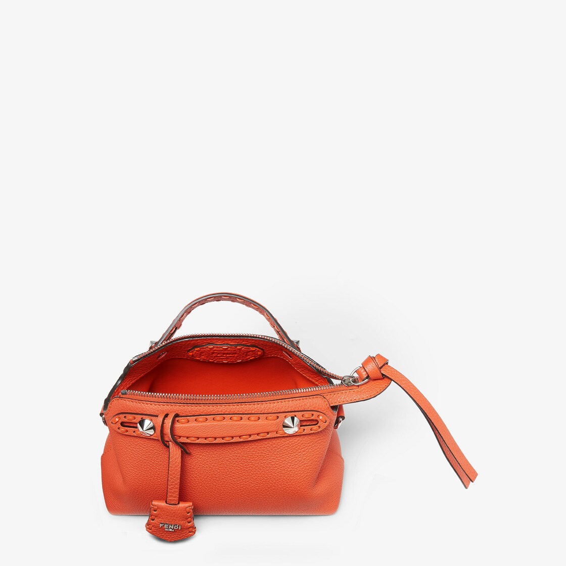 By The Way Selleria Mini Cuoio Romano leather Orange - Image 5/8