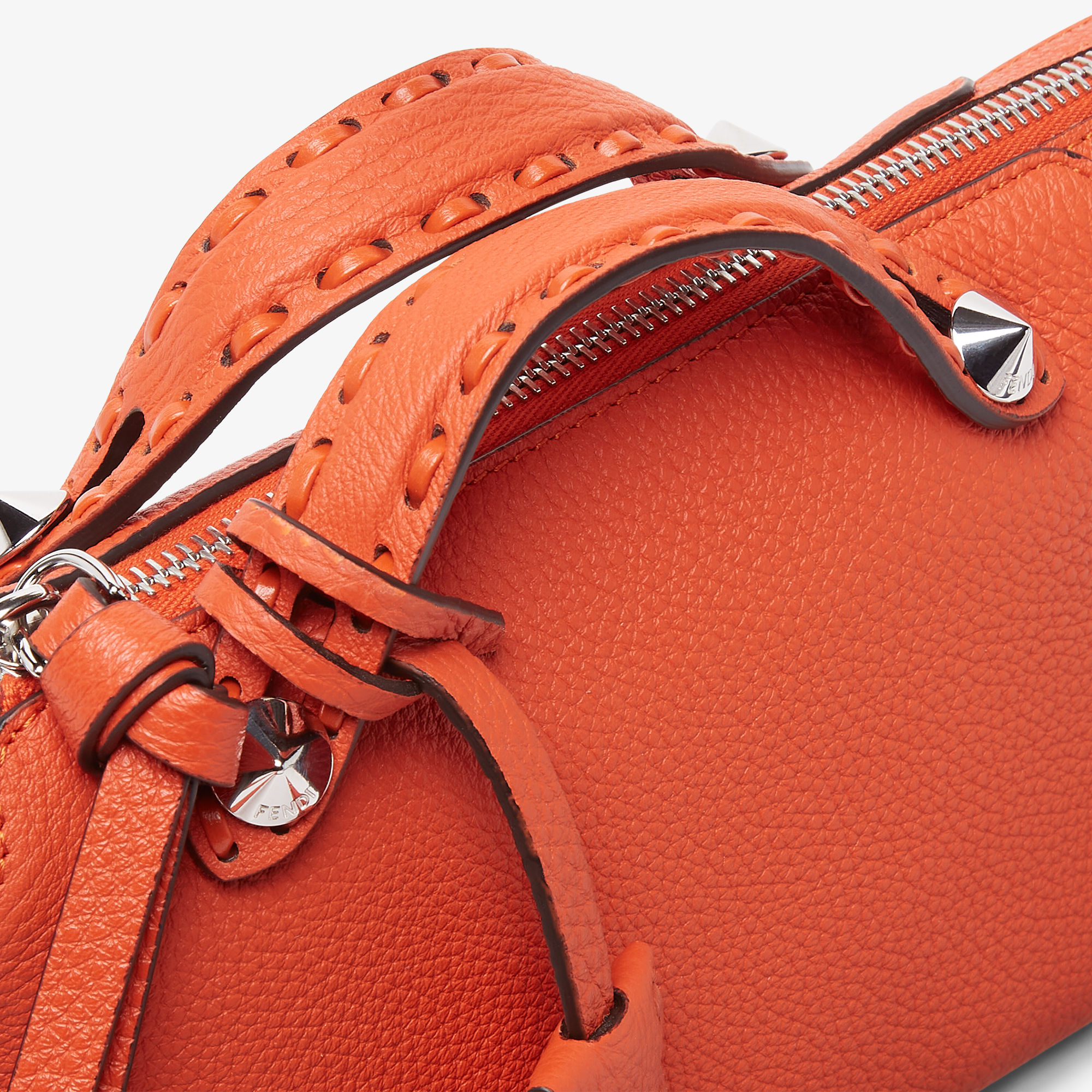 フェンディ バイ ザ ウェイ セレリアバッグ ミニ オレンジ By The Way Selleria Mini Cuoio Romano leather Orange | Fendi