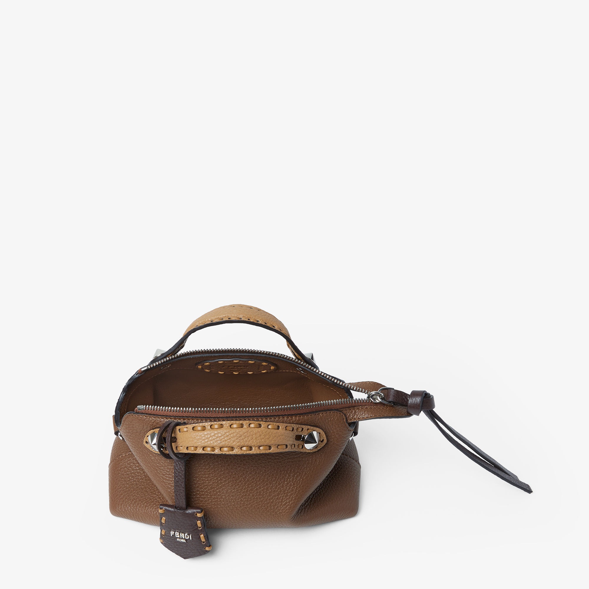 By The Way Selleria Mini Cuoio Romano leather Brown | Fendi