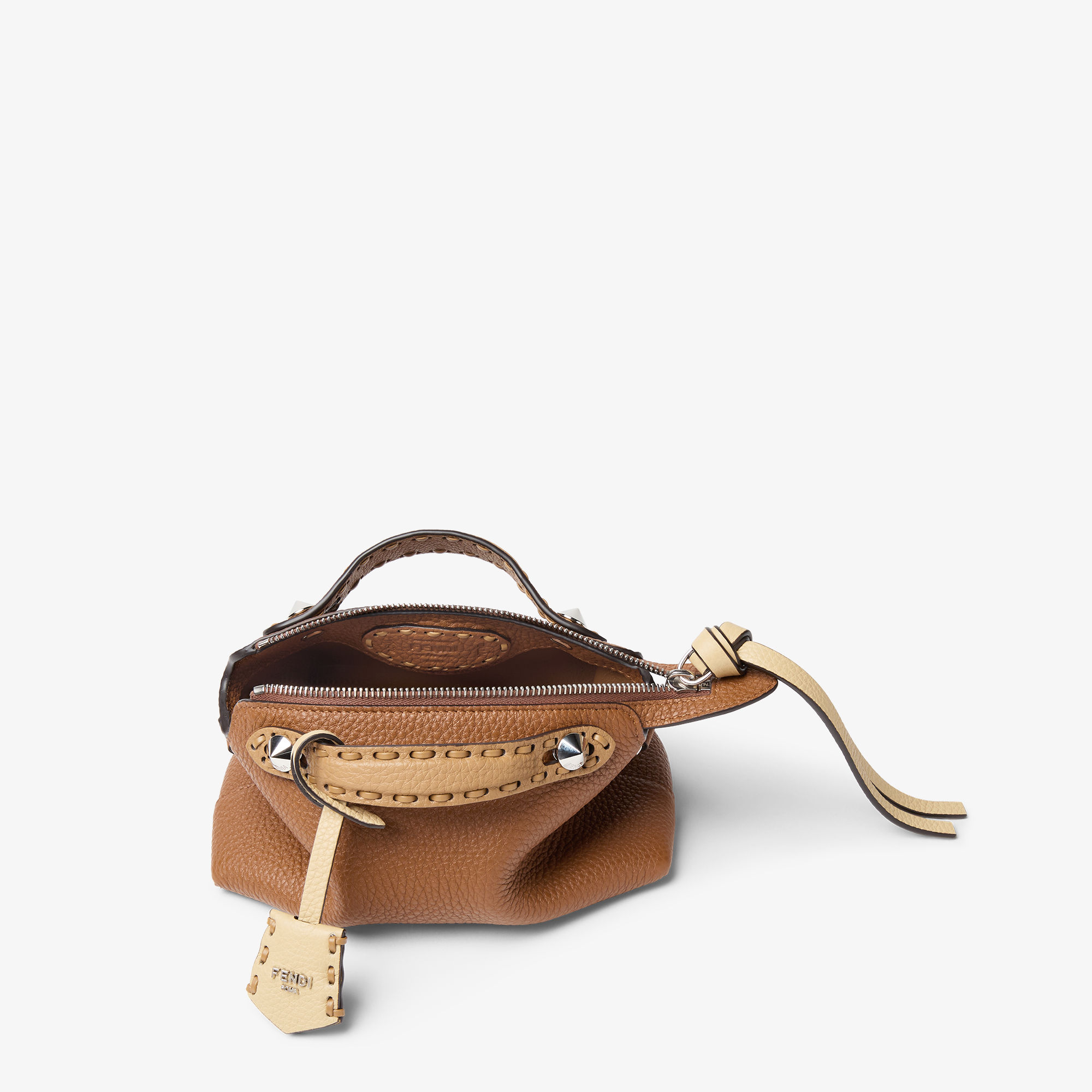 By The Way Selleria Mini Cuoio Romano leather Brown | Fendi