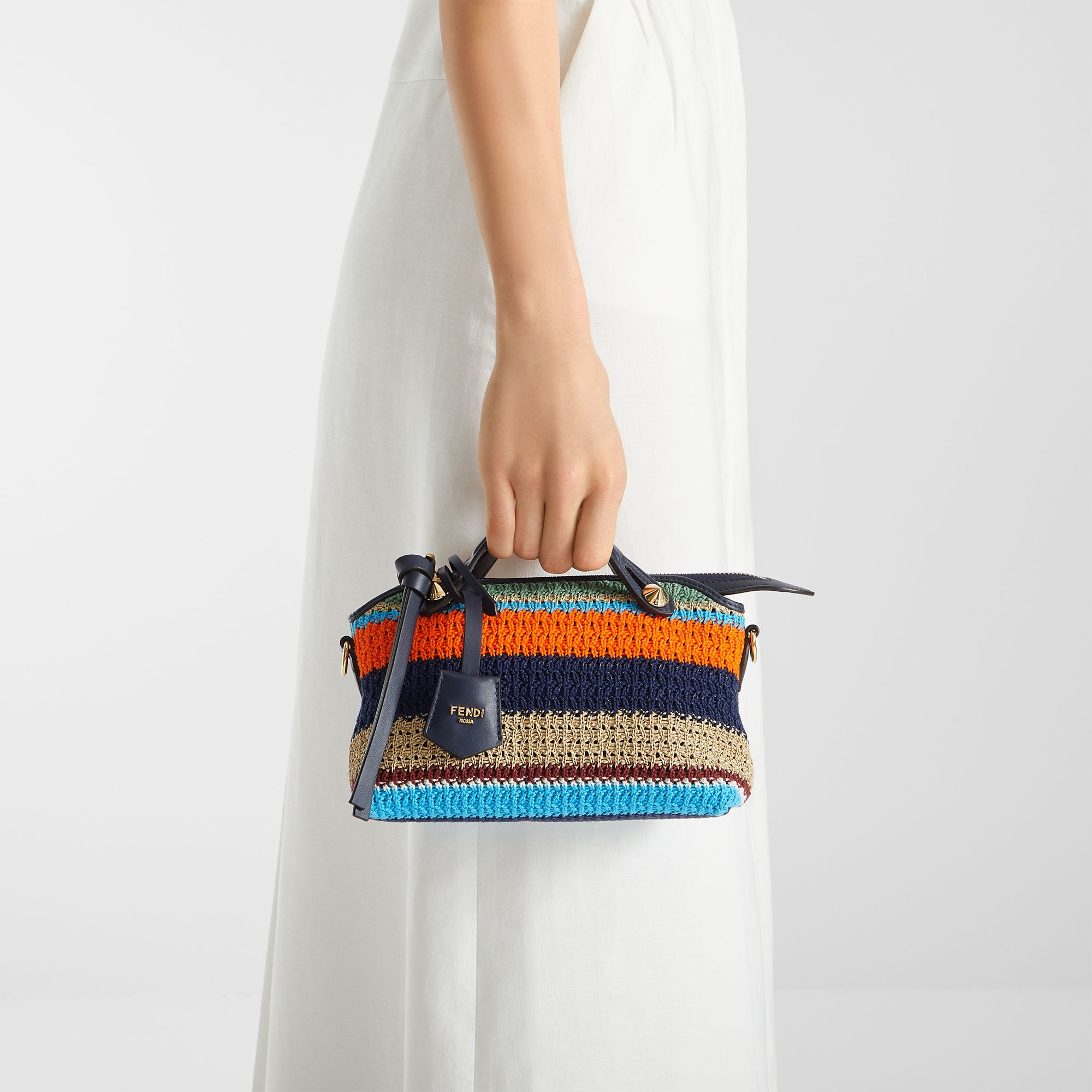バイ ザ ウェイ ソフト ミニ ラフィア マルチカラー | Fendi