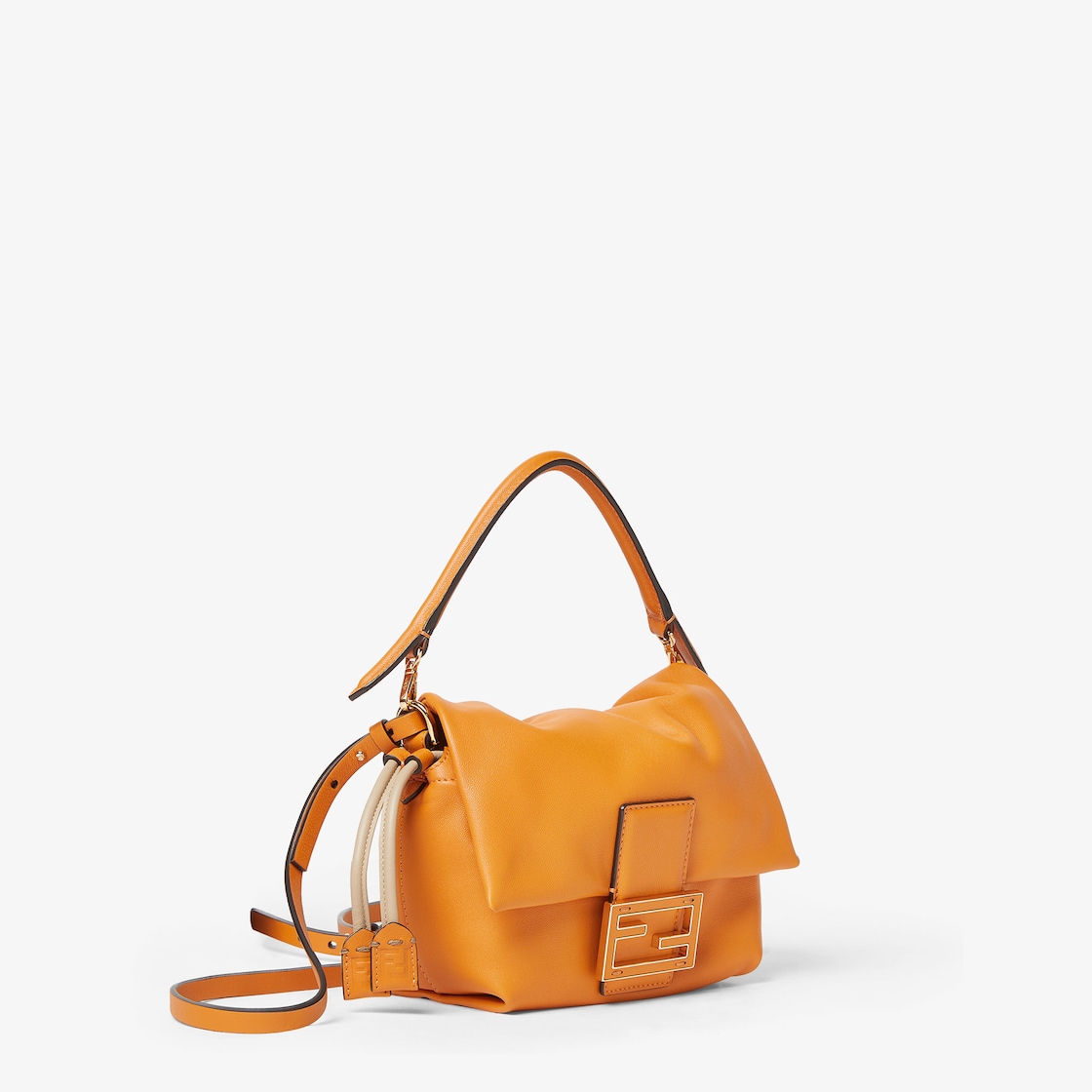 Mamma Baguette Small Leather Orange - Image 2/5
