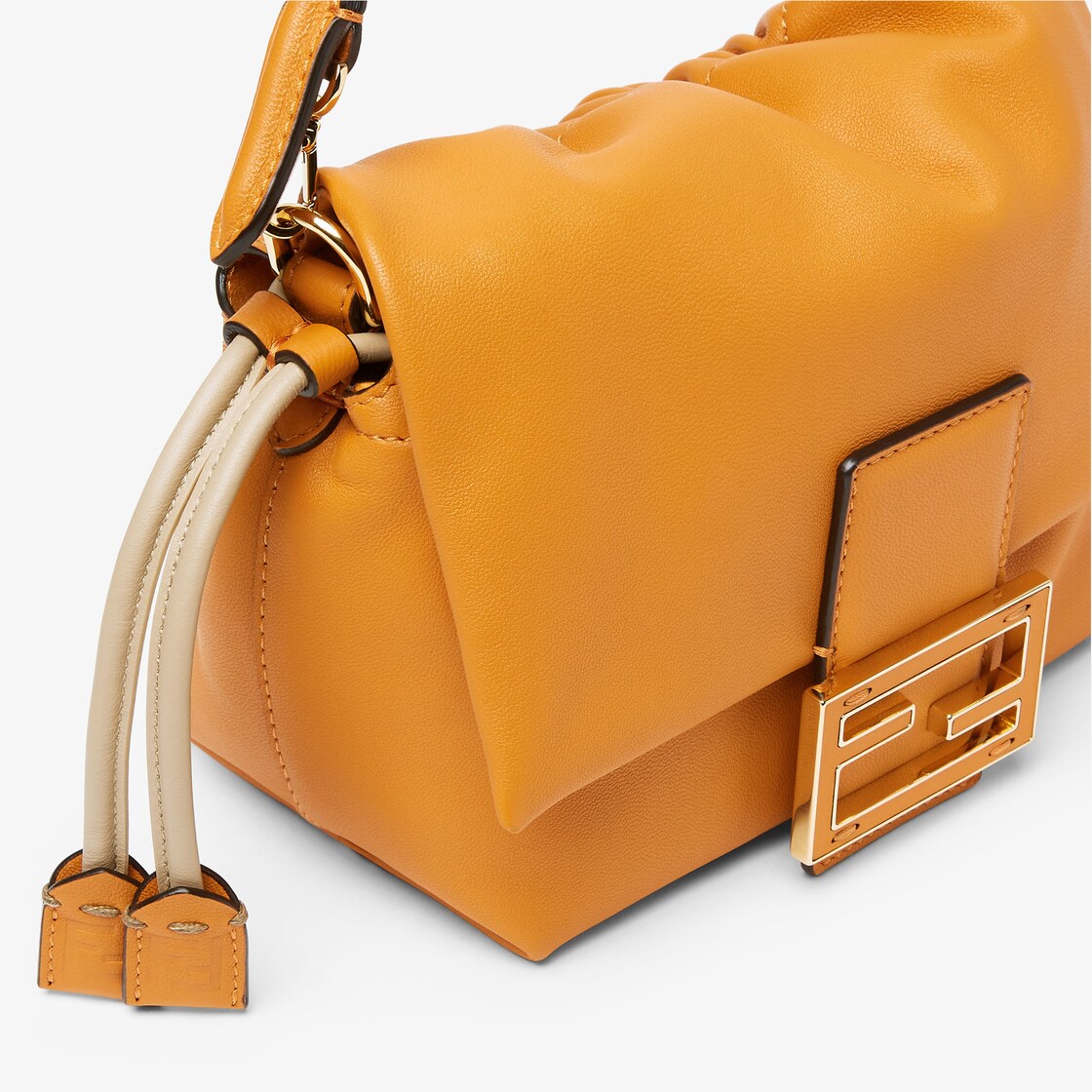 Mamma Baguette Small Leather Orange - Image 5/5
