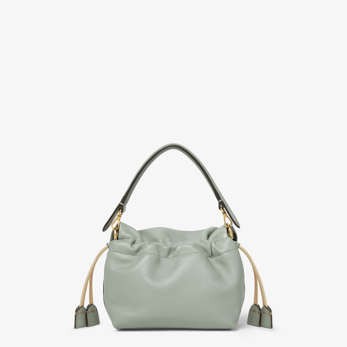 Small Mamma Baguette Leather Green - Image 3/5