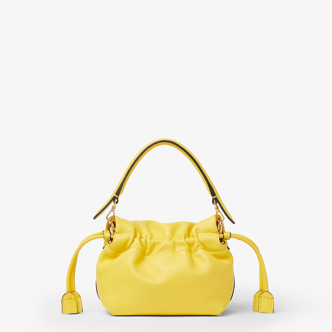 Mamma Baguette Small Leather Yellow - Image 4/7