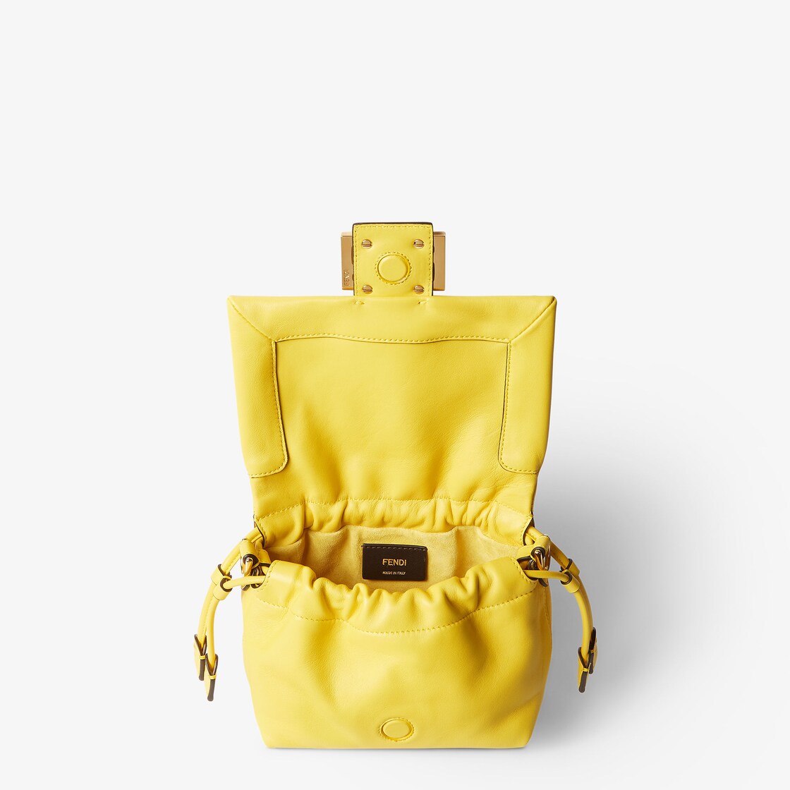 Mamma Baguette Small Leather Yellow - Image 5/7