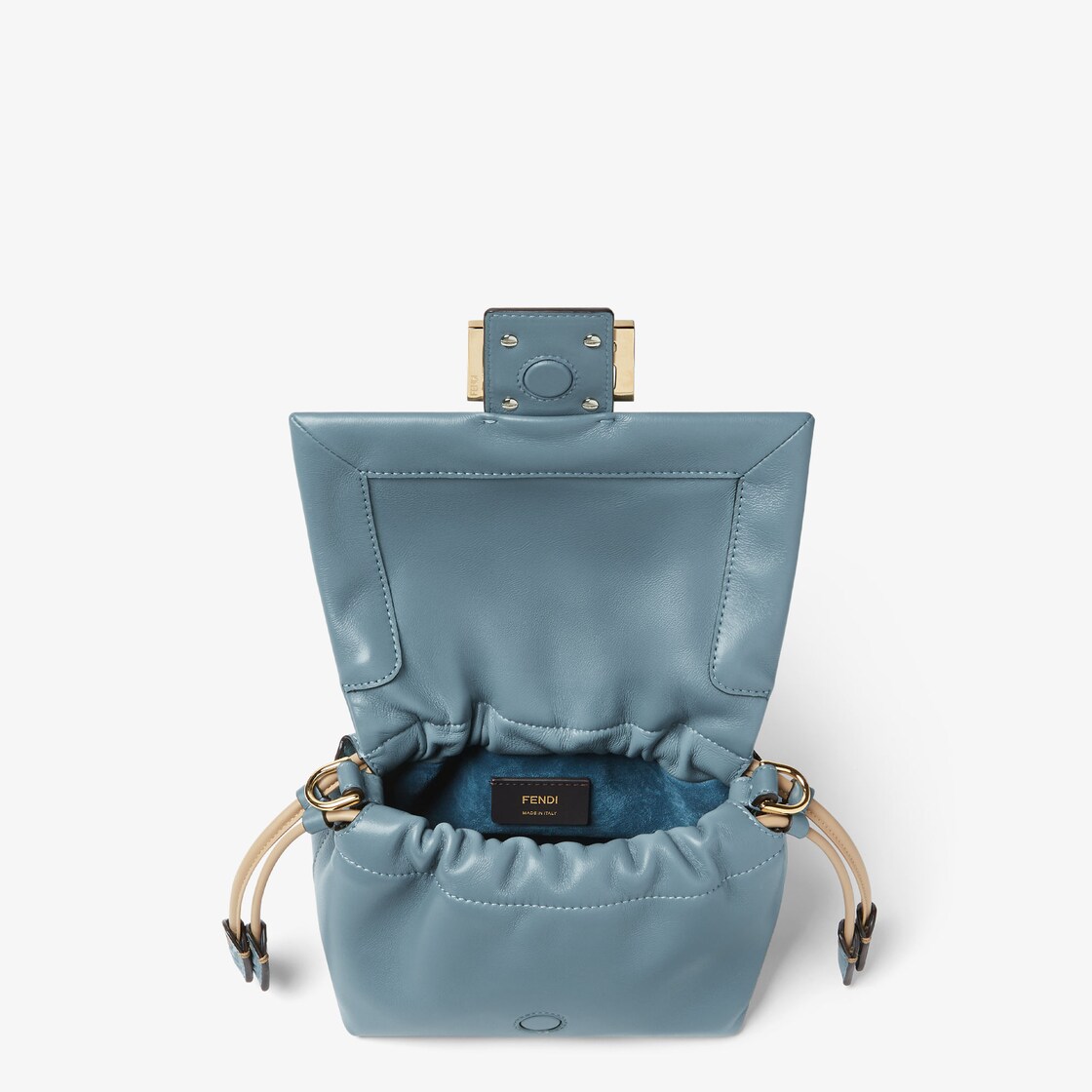 Mamma Baguette Small Leather Light blue - Image 4/5
