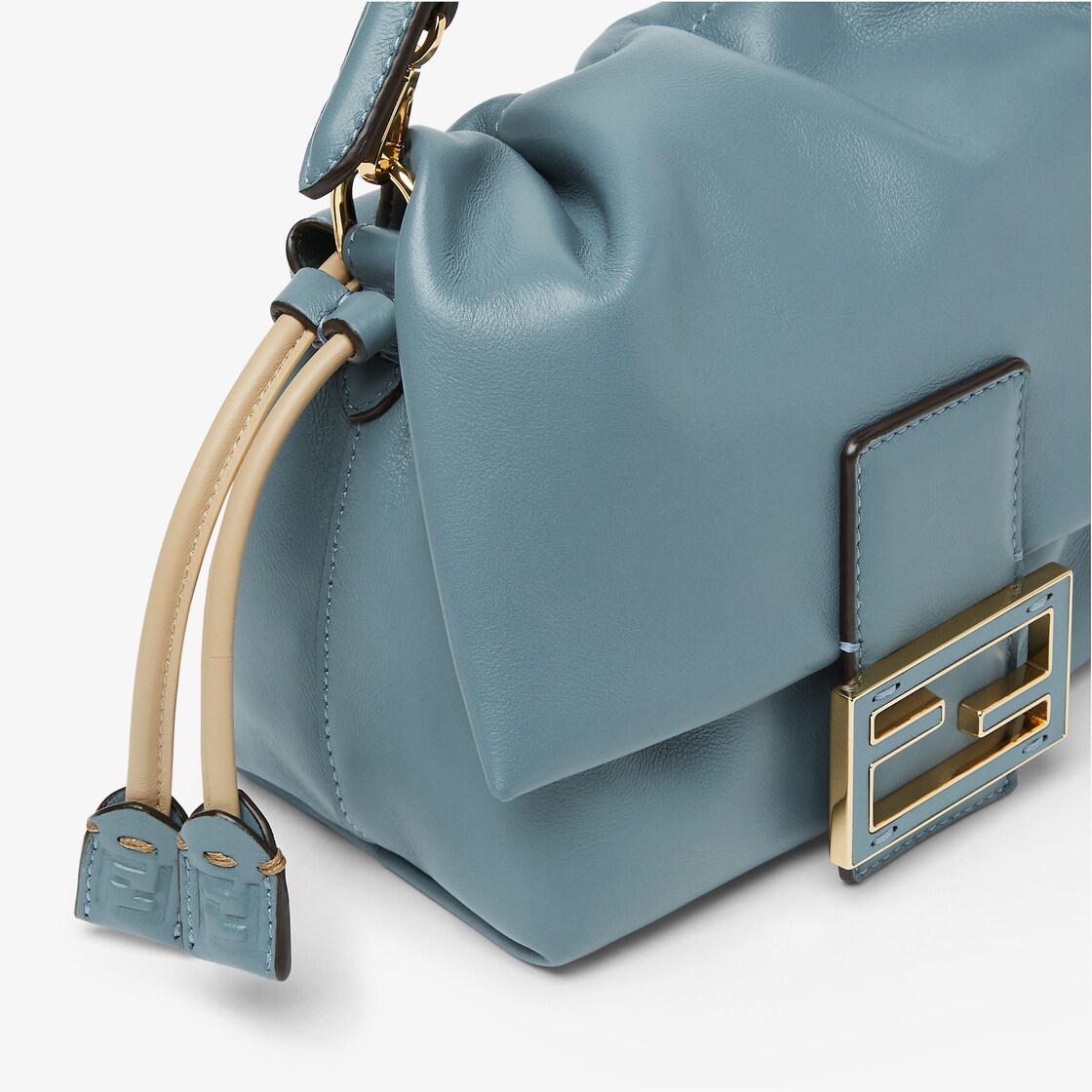Mamma Baguette Small Leather Light blue - Image 5/5