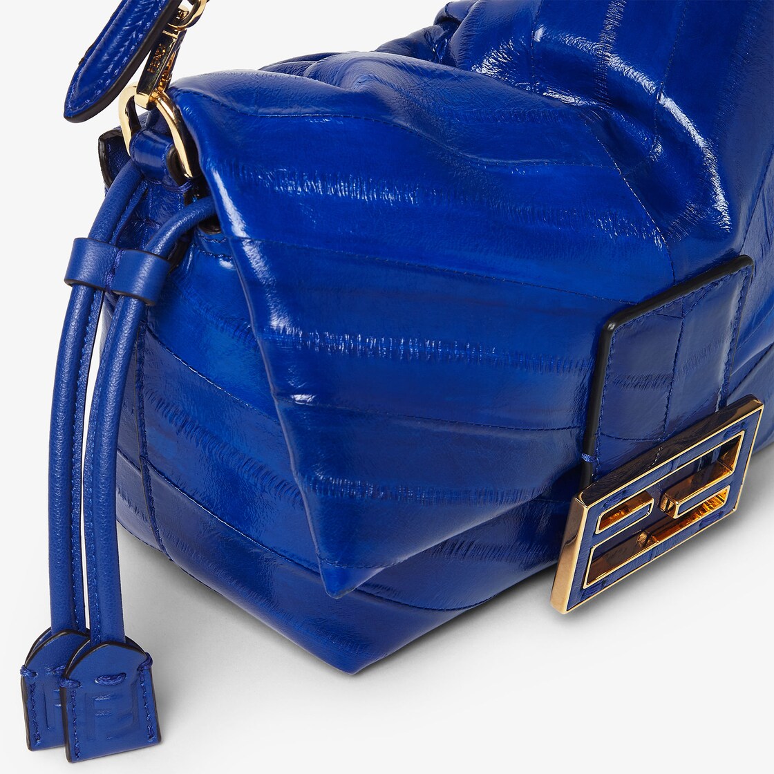 Mamma Baguette Small Fine leathers Blue - Image 5/5