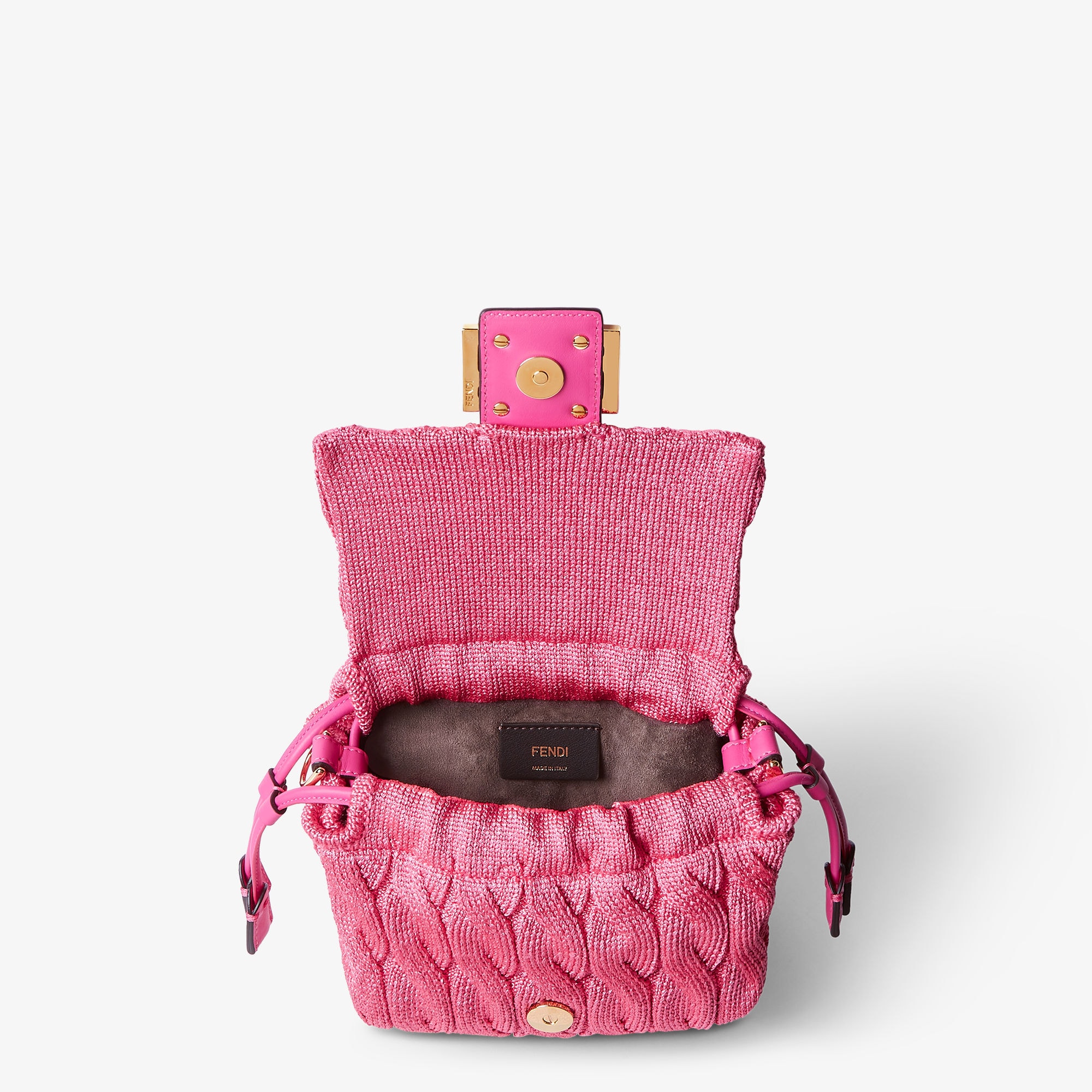 Mamma Baguette Small - Pink | FENDI US