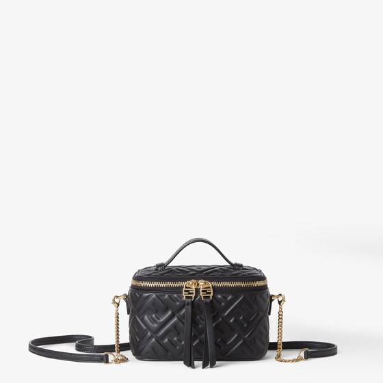 Compact and structured Vanity bag, featuring