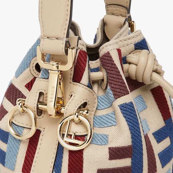 Fendi Iconic Mon Tresor bucket bag, distinguished by a timeless | Thumbnail 6