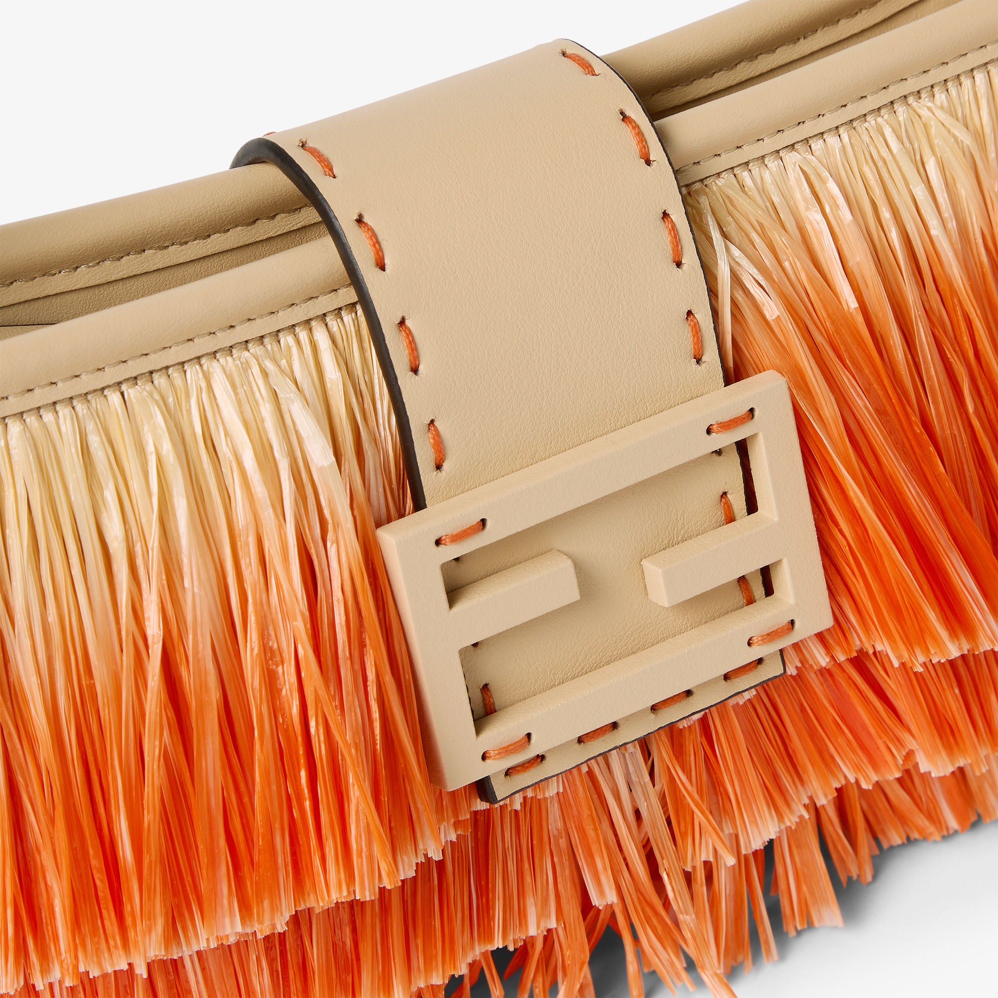 フェンディ ベビー B. ラフィア オレンジ | Fendi