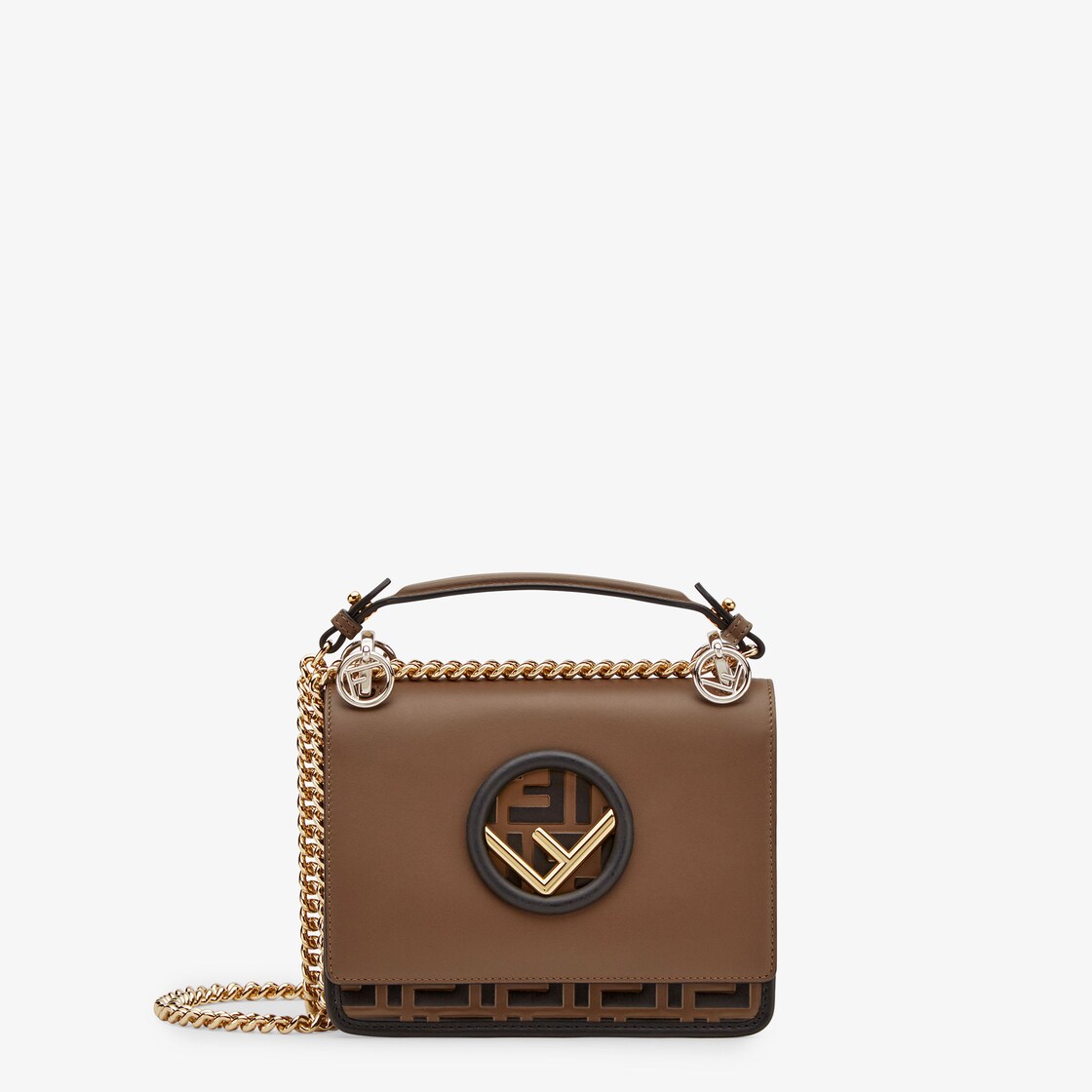 Fendi leather store mini bag