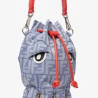 Charm de rafia y jacquard imagen 3 de 3