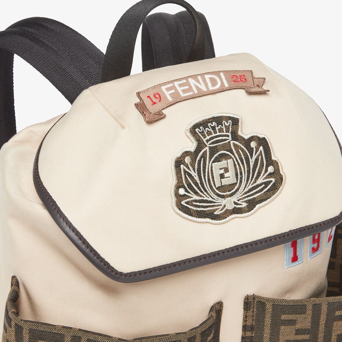 Junior backpack Fabric Beige - Image 3/3