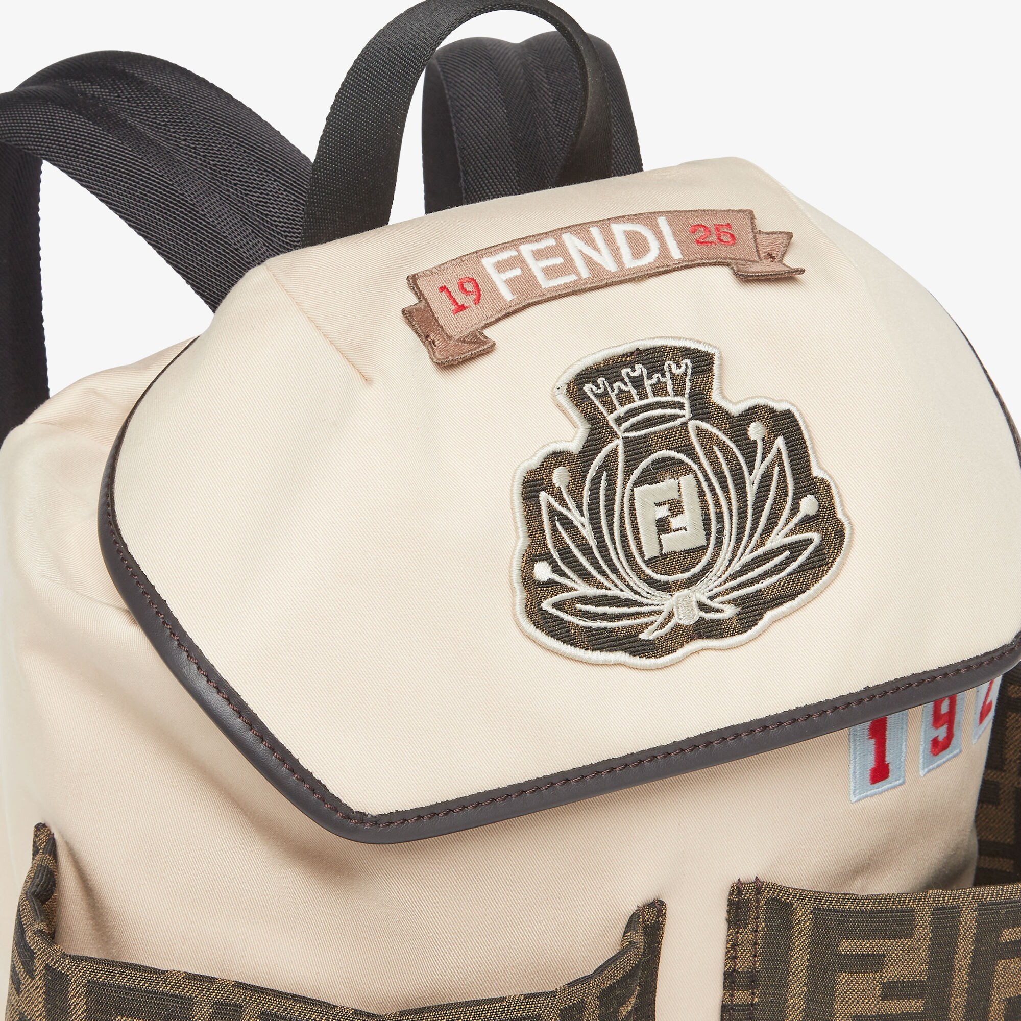 ジュニア バックパック ファブリック ベージュ | Fendi