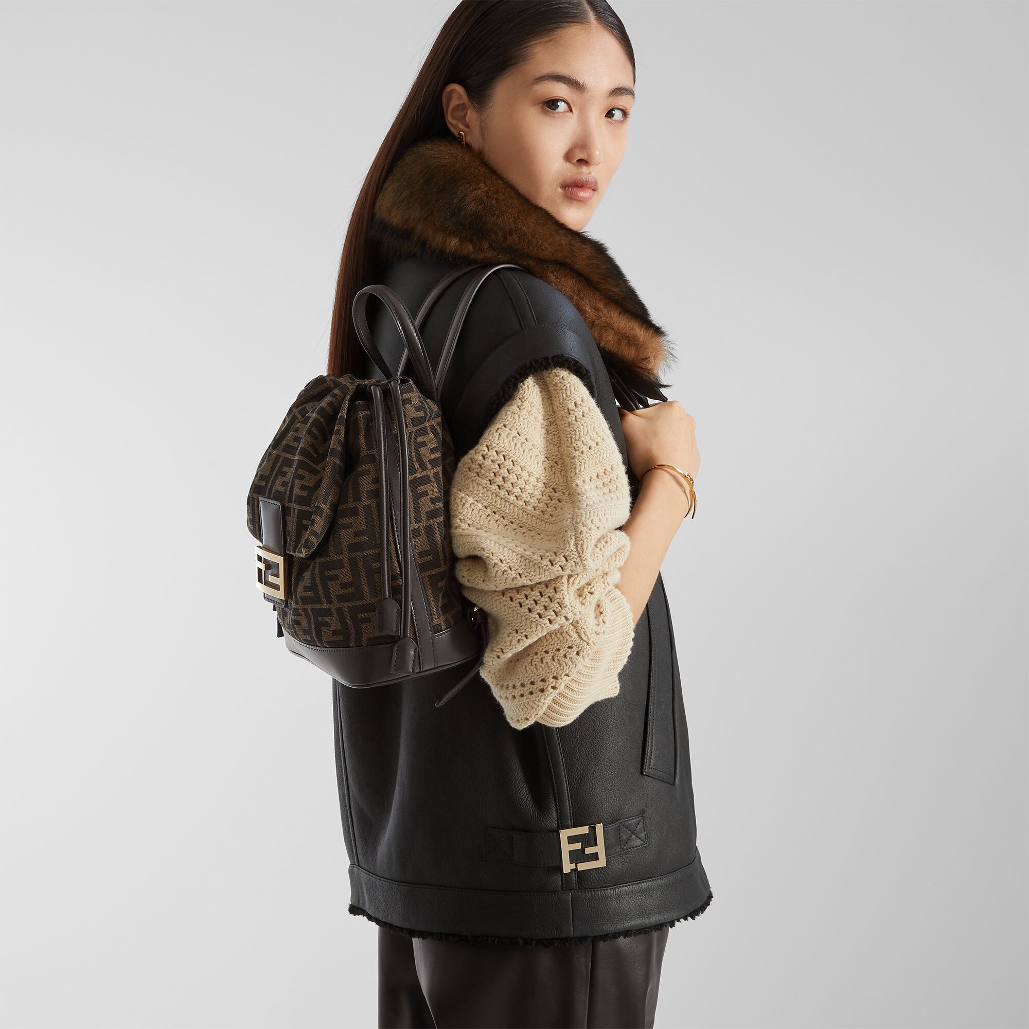 Backpack - Brown | FENDI US