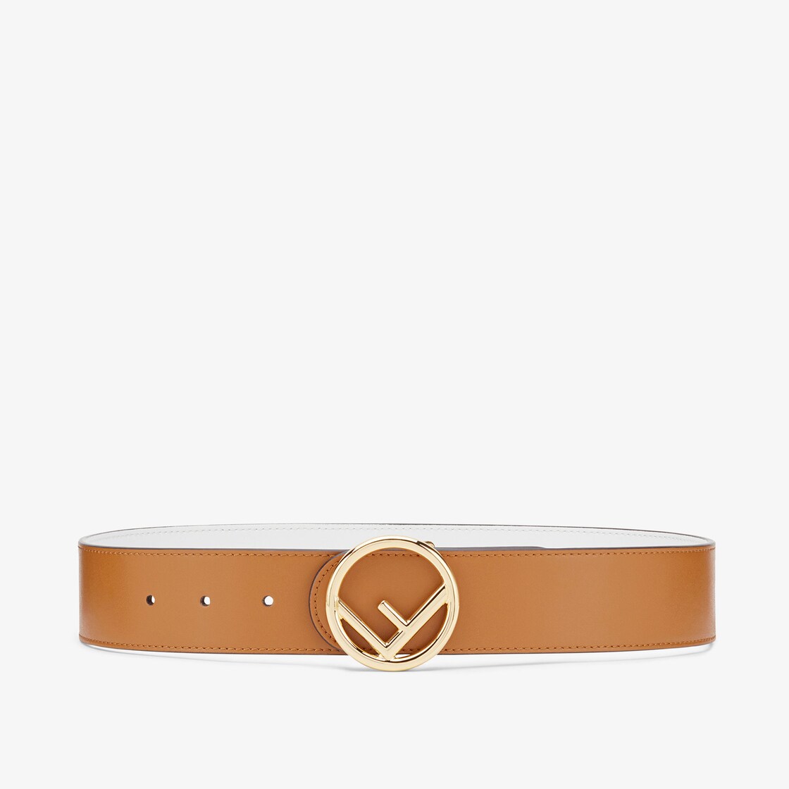 F is Fendi BeltMulticolour leather reversible belt