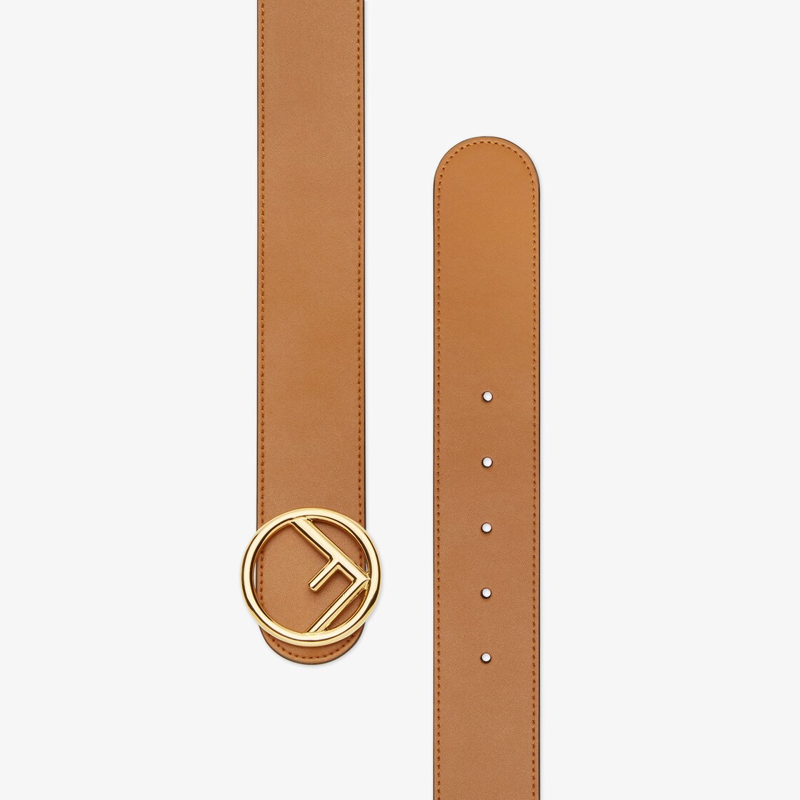 F is Fendi BeltMulticolour leather reversible belt