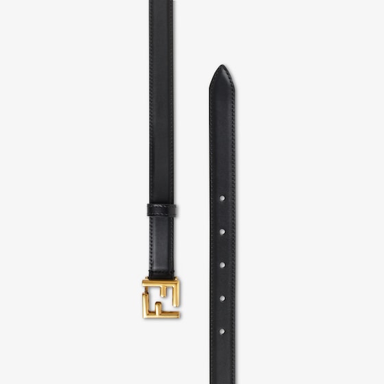 Fendi Thin belt with loop and iconic FF stud buckle | Thumbnail 2