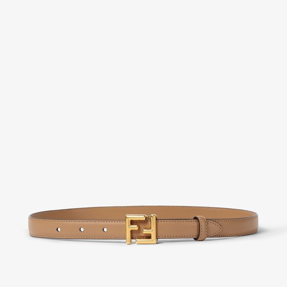 Fendi Women Ff Belt In Brown