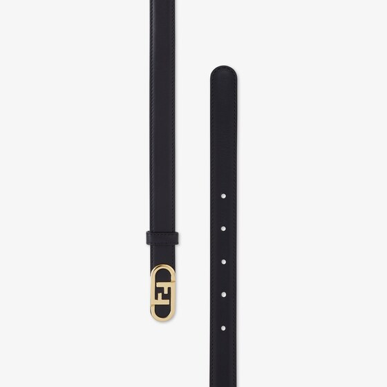 Fendi Narrow belt with loop and O'Lock stud buckle | Thumbnail 2
