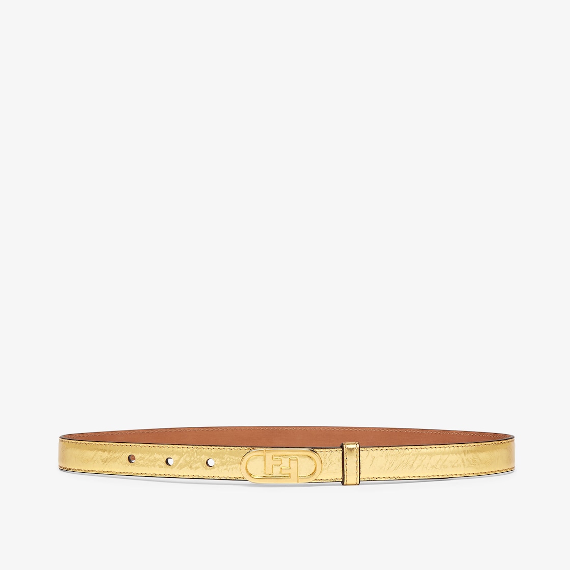 Fendi gold outlet belt