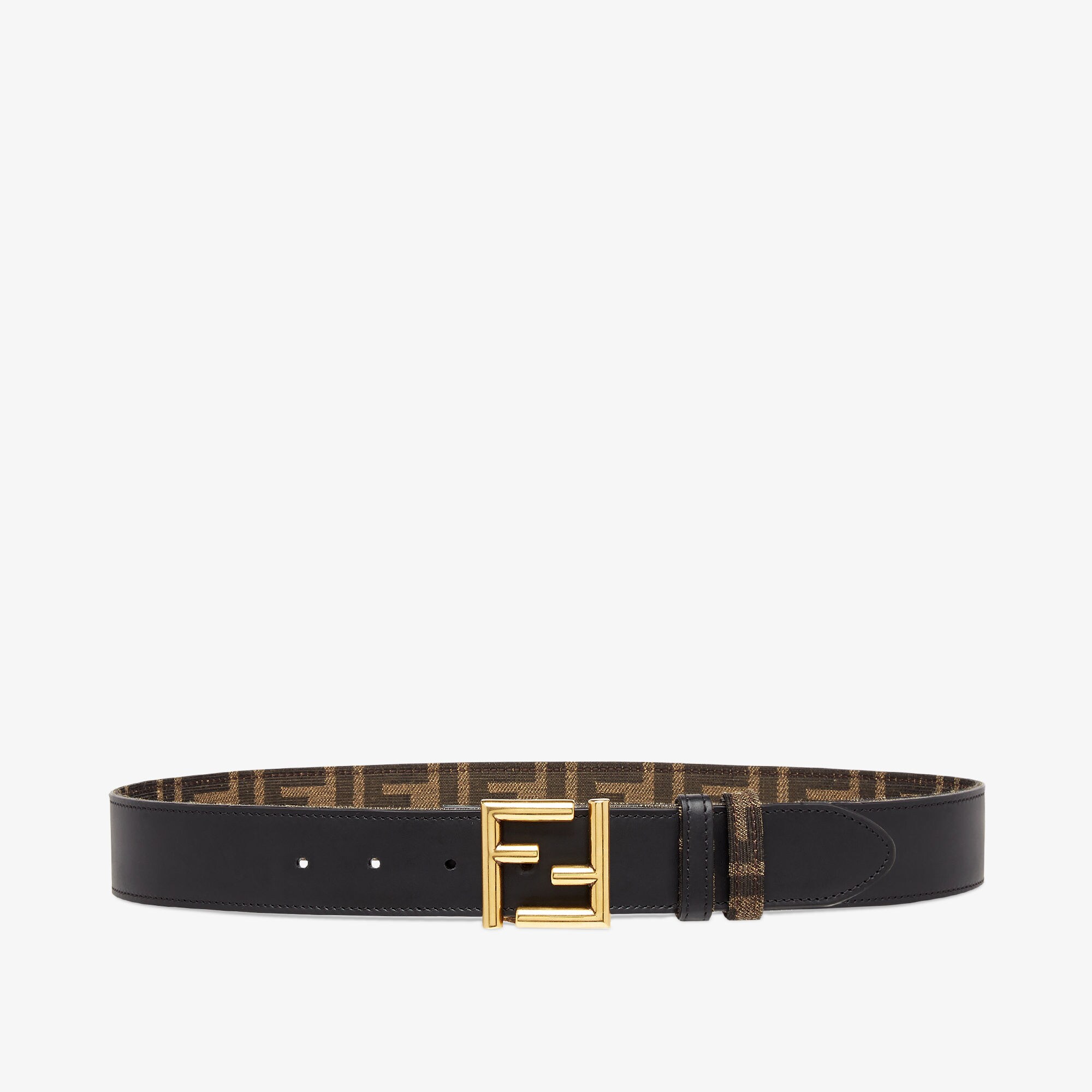 楽天市場】フェンディ FENDI ベルト FFロゴ レザー×キャンバス