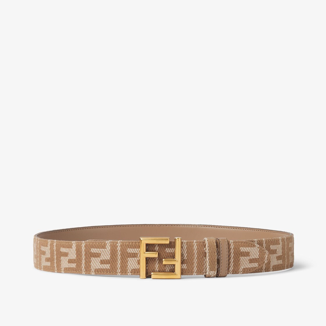 FF Belt Leather Beige - Image 1/3