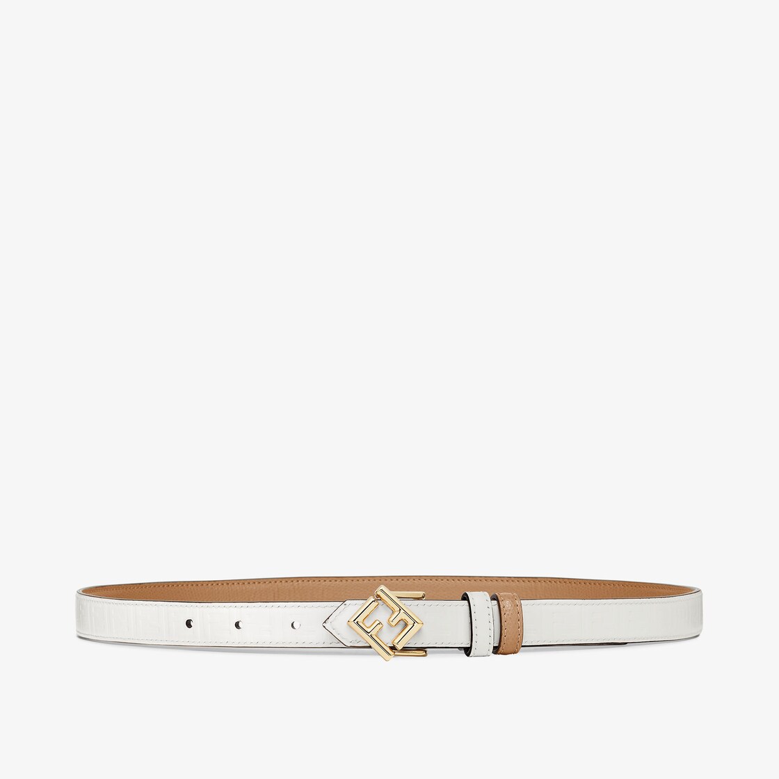 FF Diamonds Belt Leather Beige - Image 2/3