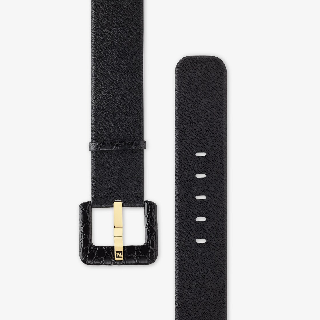 Forever Fendi Belt Leather Black - Image 2/2