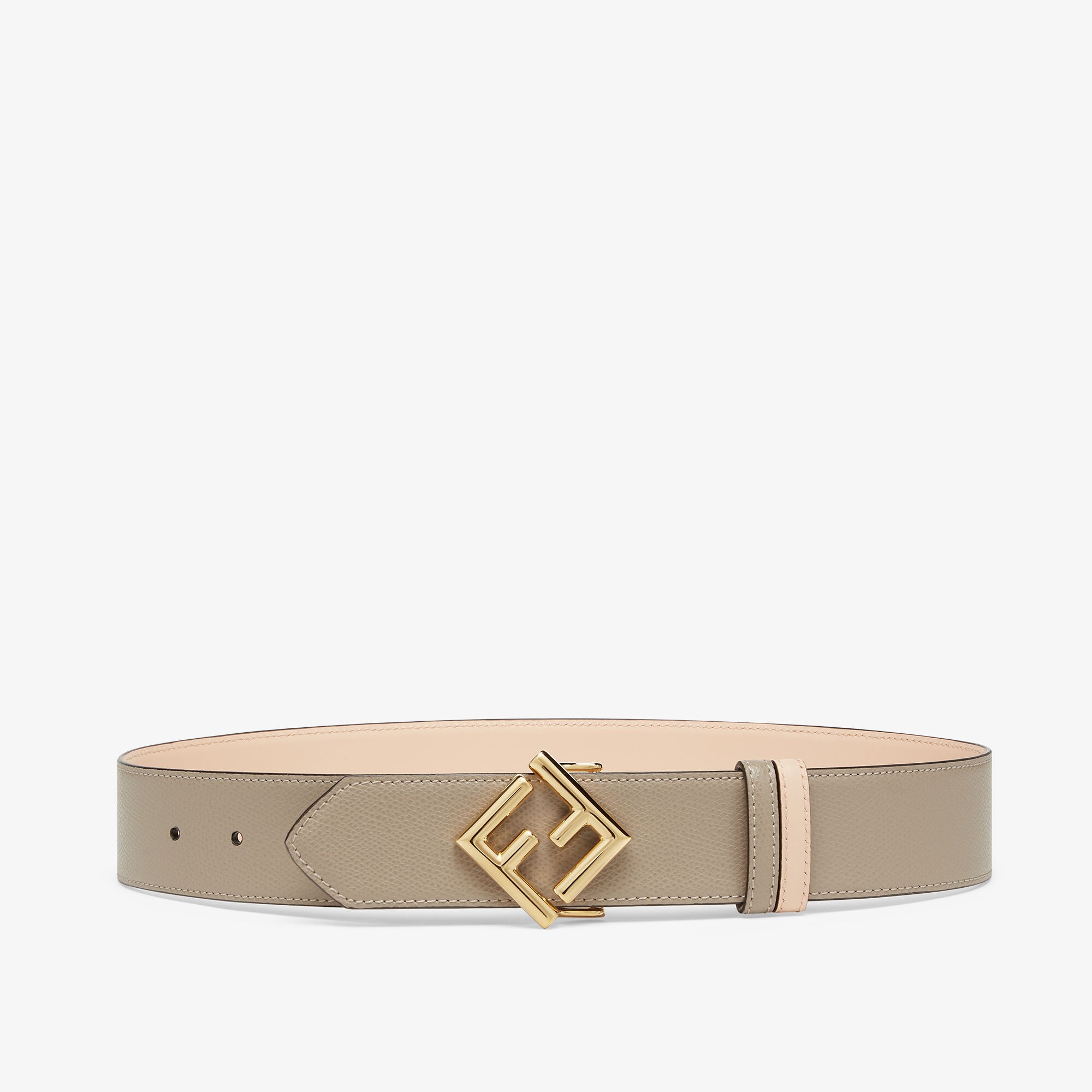 ベルト FENDI GOLDEN L BELT FF Diamonds Belt Leather Beige | Fendi