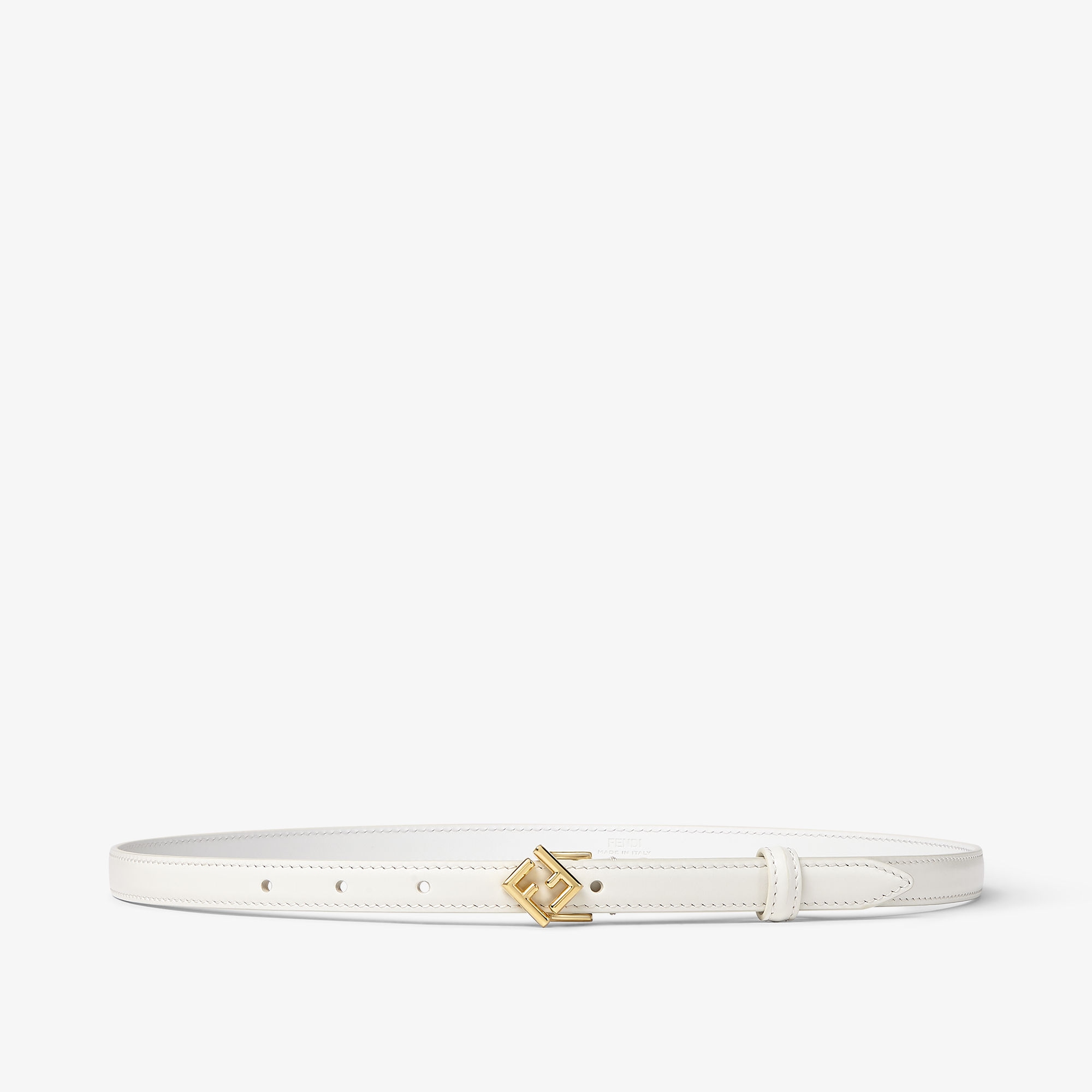 FENDI｜ (FF DIAMOND BELT (8C0742 ANSS F19P8)) FF Diamonds Belt Leather Beige | Fendi