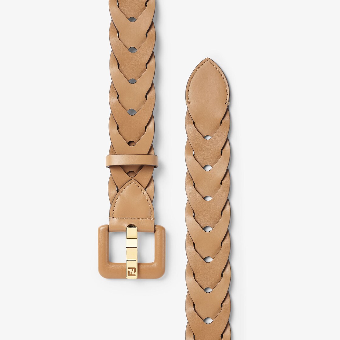 Forever Fendi Belt Leather Beige - Image 2/2