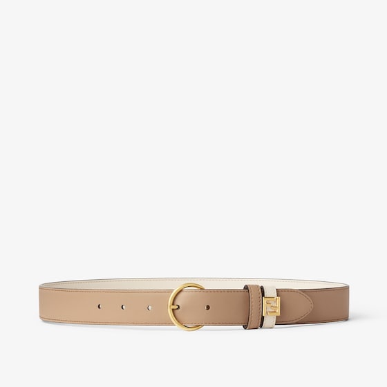 Fendi Reversible belt with double loop and pin buckle | Thumbnail 2