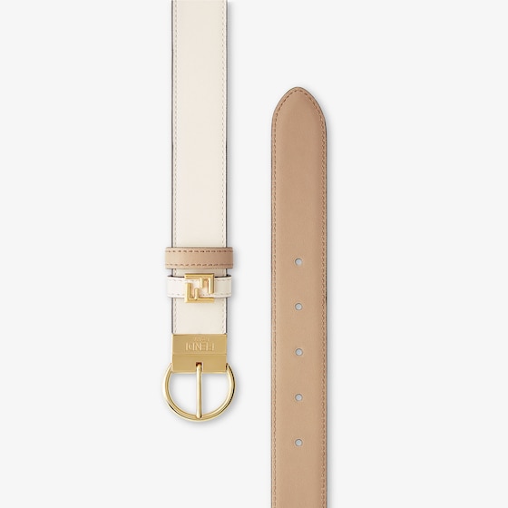 Fendi Reversible belt with double loop and pin buckle | Thumbnail 3