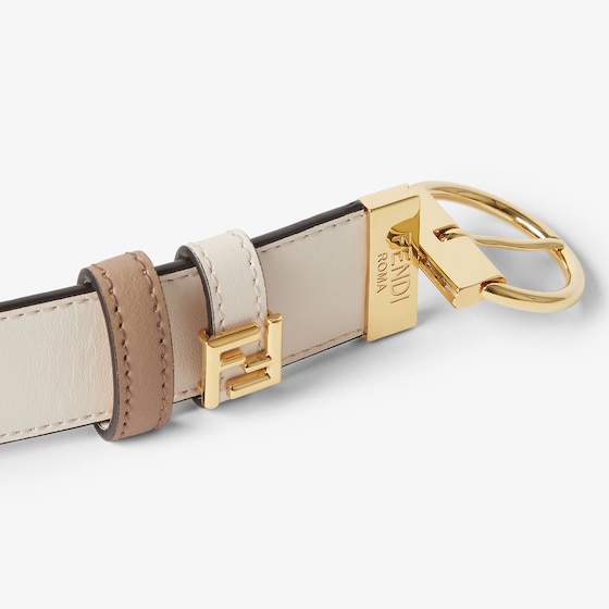 Fendi Reversible belt with double loop and pin buckle | Thumbnail 4