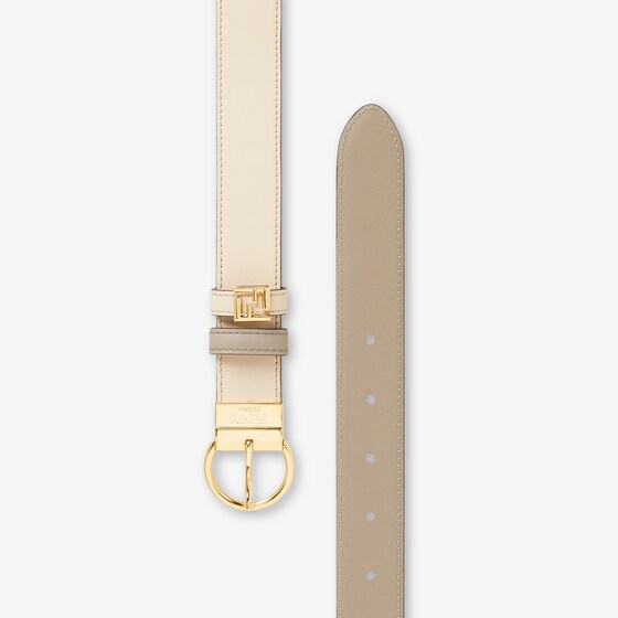 Fendi Reversible belt with double loop and pin buckle | Thumbnail 3