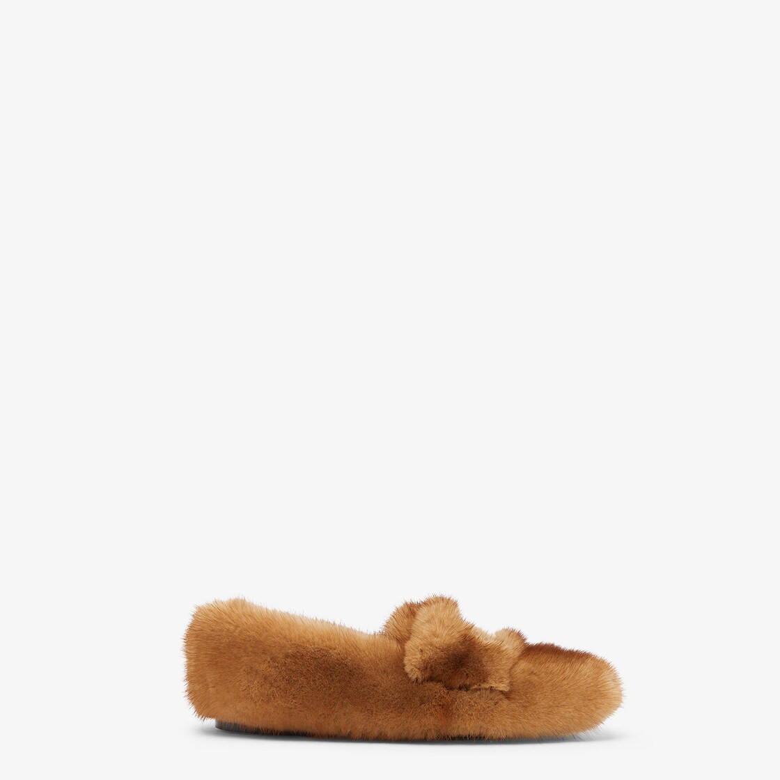 Baguette loafers Fur Brown - Image 1/4