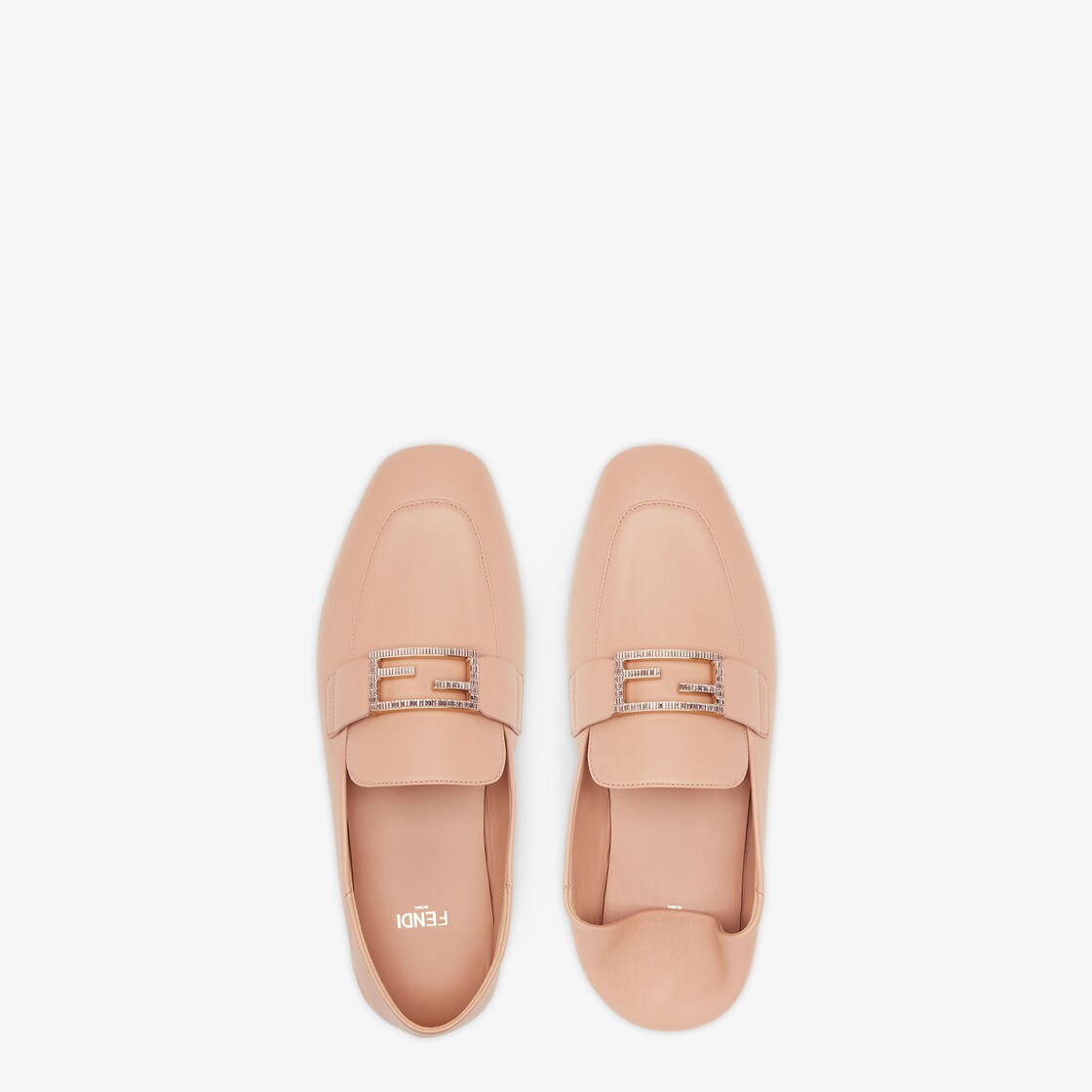 Baguette Pink leather loafers Pink - Image 5/6