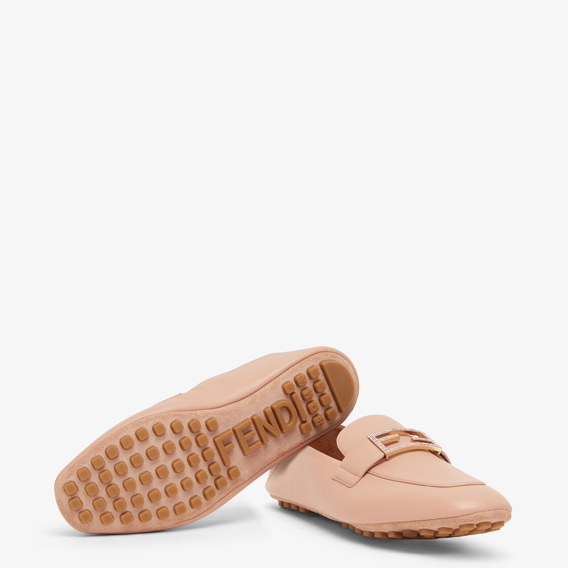 Baguette Pink leather loafers Pink - Image 6/6