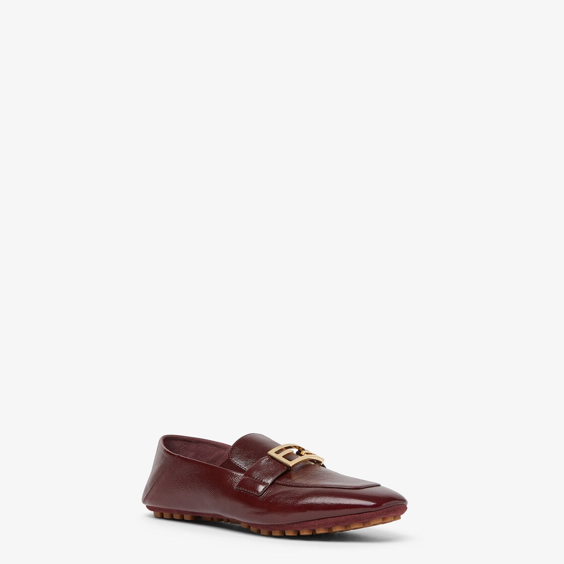 Baguette Burgundy nappa leather loafers Red - Image 2/5