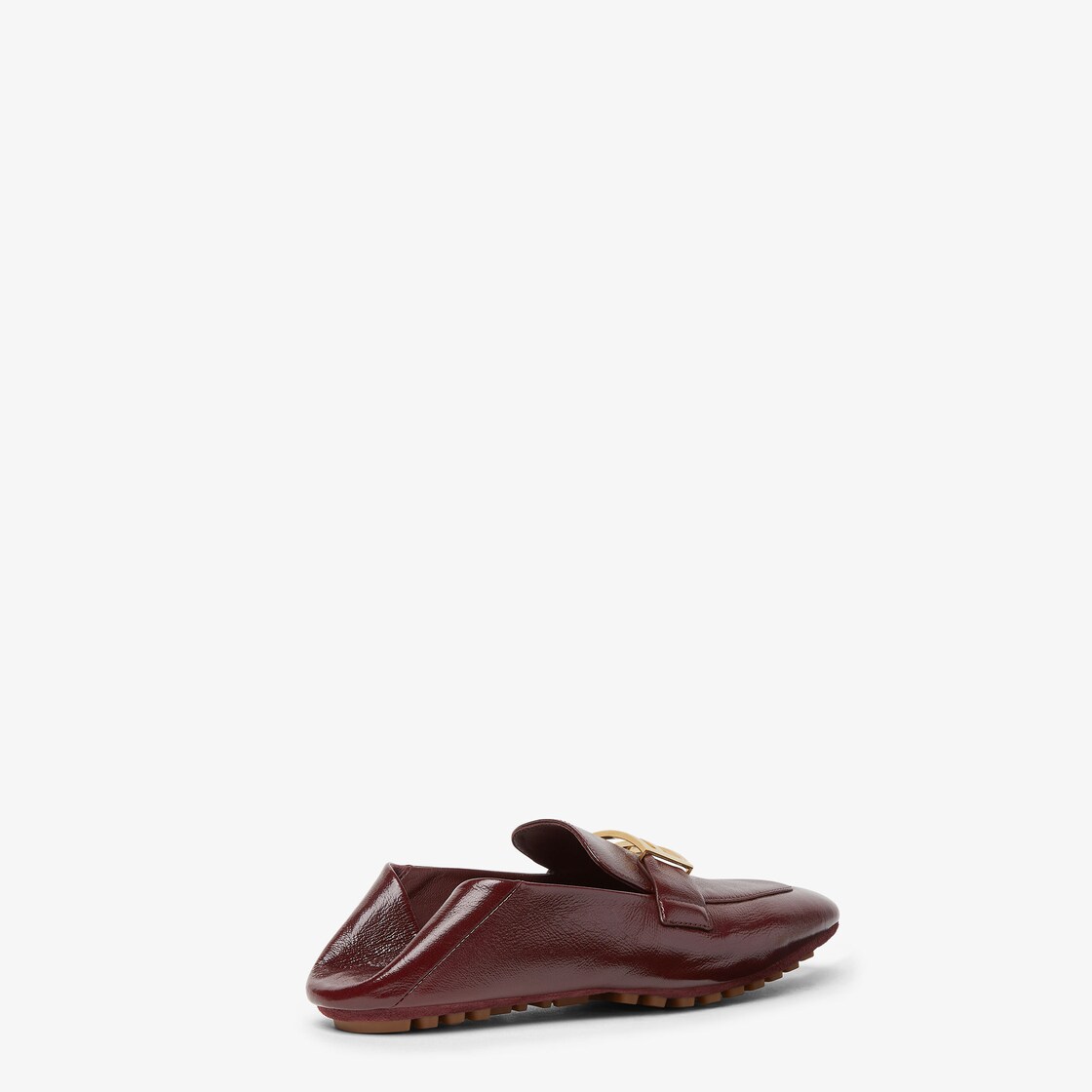 Baguette Burgundy nappa leather loafers Red - Image 3/5